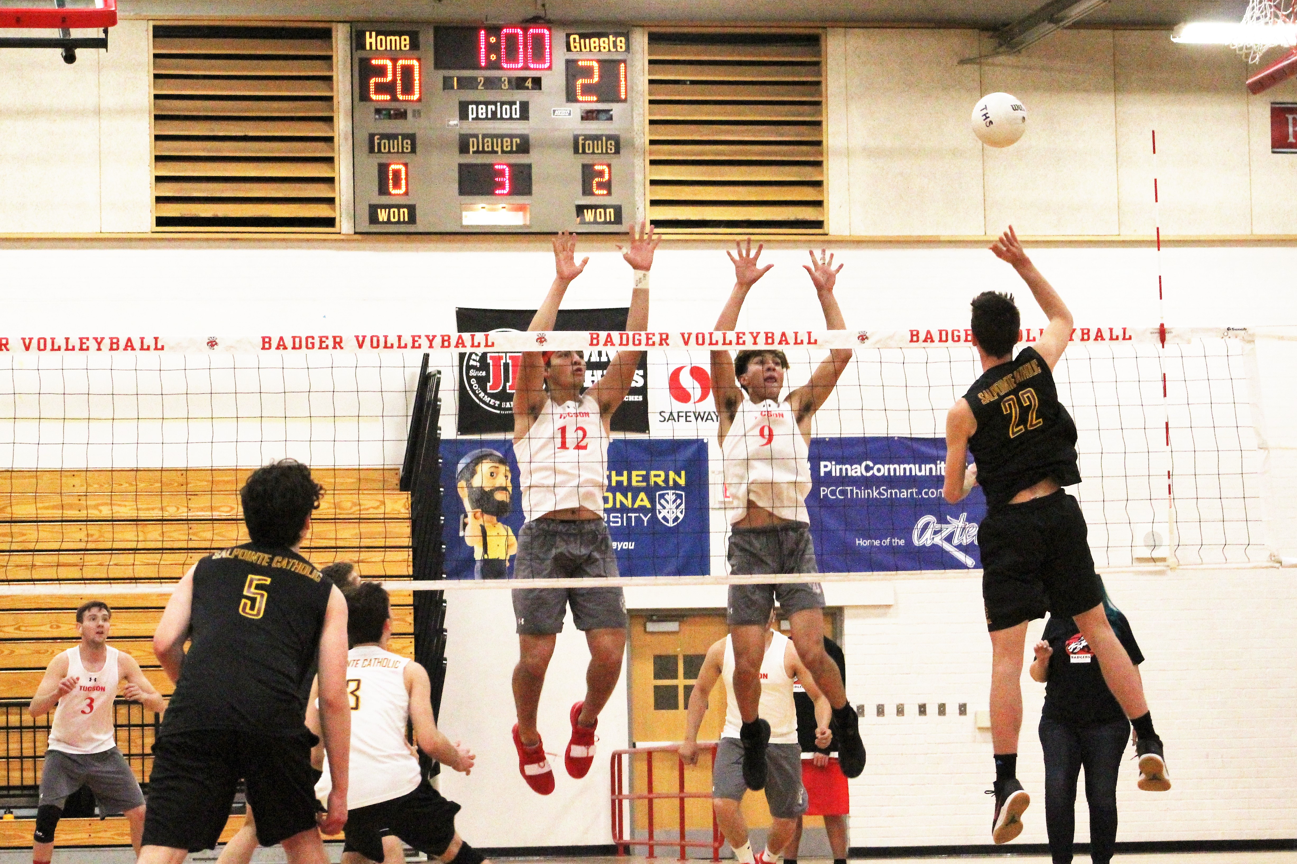 Boys Volleyball Salpointe improves to 61 with win over Tucson